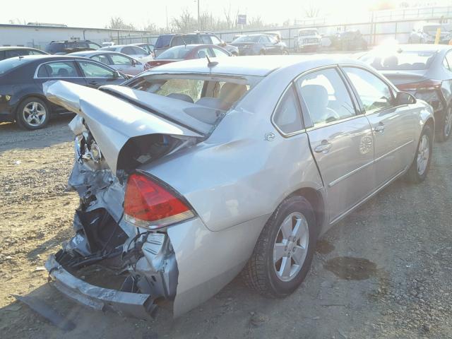 2G1WT58K569147779 - 2006 CHEVROLET IMPALA LT SILVER photo 4