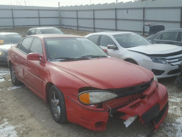 1G2NV52E21C102269 - 2001 PONTIAC GRAND AM G RED photo 1