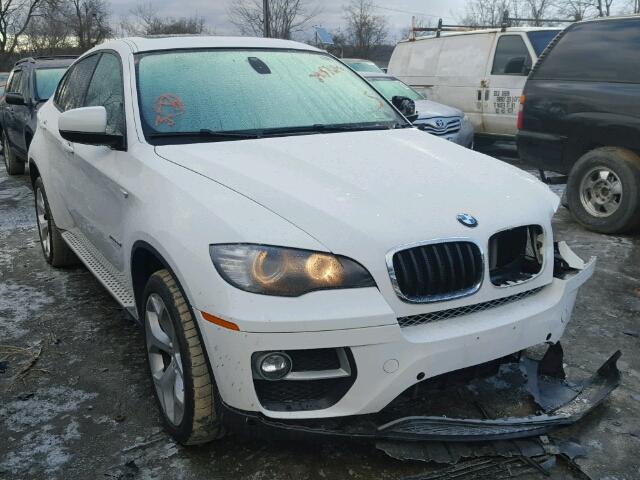 5UXFG2C58E0C45422 - 2014 BMW X6 XDRIVE3 WHITE photo 1