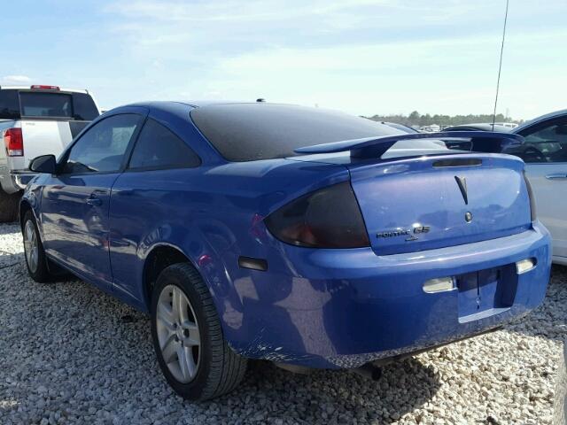 1G2AL18F687140409 - 2008 PONTIAC G5 BLUE photo 3