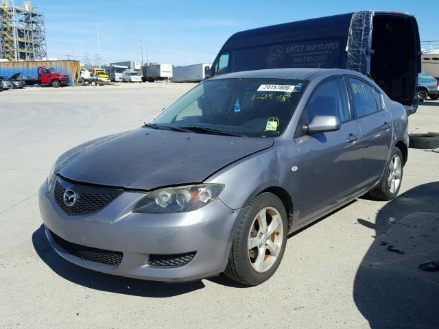 JM1BK32F751268728 - 2005 MAZDA 3 I GRAY photo 2