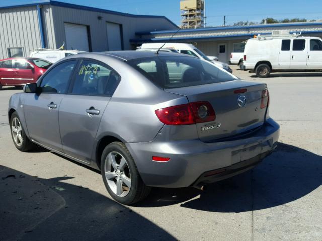 JM1BK32F751268728 - 2005 MAZDA 3 I GRAY photo 3