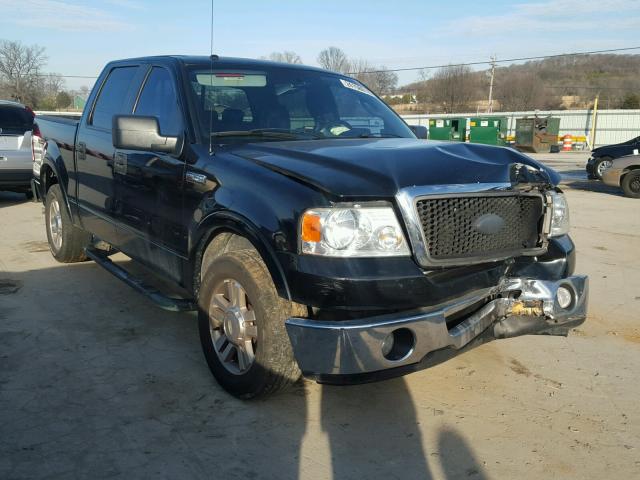 1FTPW12V08KF05094 - 2008 FORD F150 SUPER BLACK photo 1