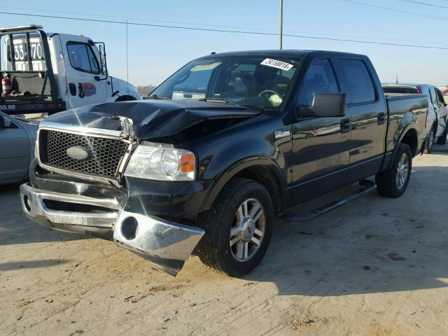 1FTPW12V08KF05094 - 2008 FORD F150 SUPER BLACK photo 2