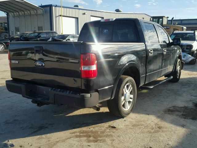 1FTPW12V08KF05094 - 2008 FORD F150 SUPER BLACK photo 4