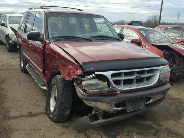 1FMDU34X8TUD77800 - 1996 FORD EXPLORER MAROON photo 1