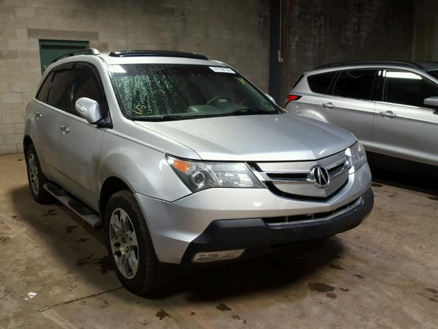 2HNYD28688H547630 - 2008 ACURA MDX TECHNO SILVER photo 1