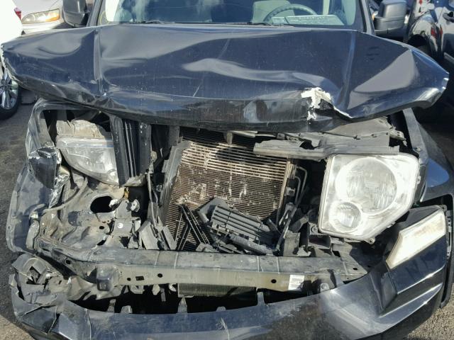 1J8GP28K08W221675 - 2008 JEEP LIBERTY SP BLACK photo 7