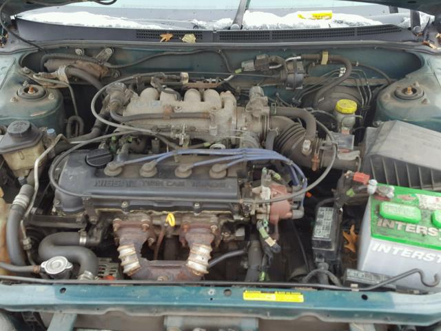 3N1AB41D7XL102709 - 1999 NISSAN SENTRA BAS GREEN photo 7