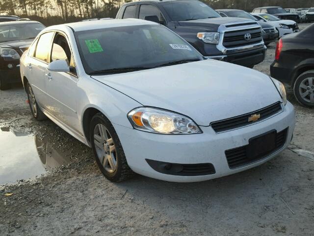 2G1WB5EK6B1120347 - 2011 CHEVROLET IMPALA LT WHITE photo 1