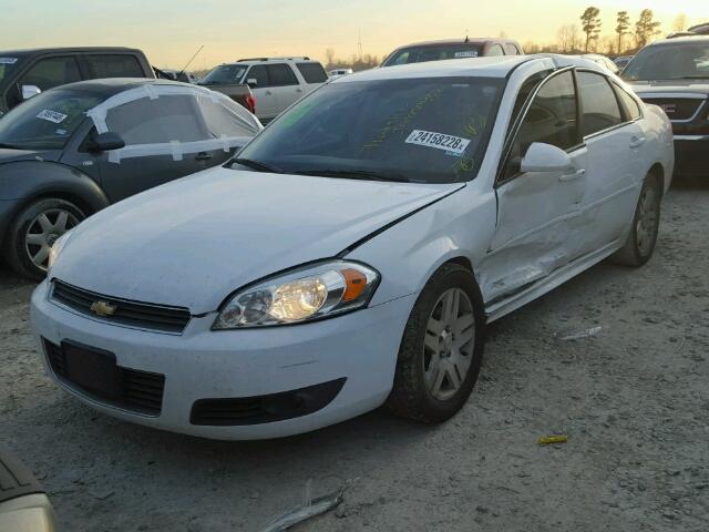 2G1WB5EK6B1120347 - 2011 CHEVROLET IMPALA LT WHITE photo 2