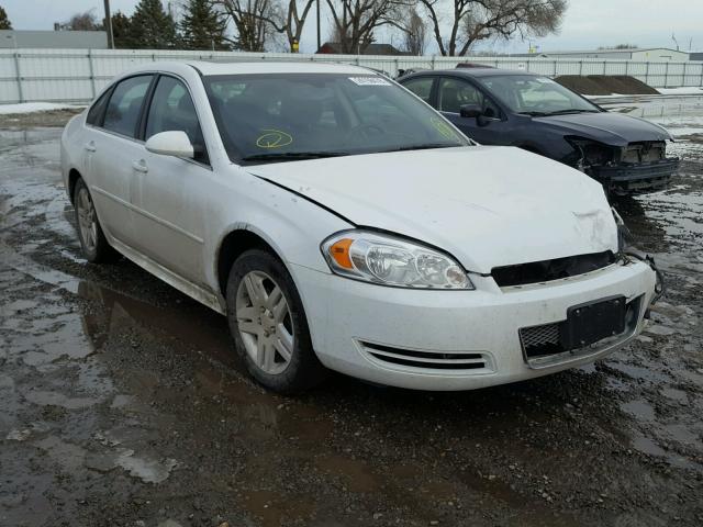 2G1WB5E39E1145577 - 2014 CHEVROLET IMPALA LIM WHITE photo 1