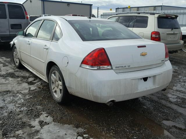 2G1WB5E39E1145577 - 2014 CHEVROLET IMPALA LIM WHITE photo 3