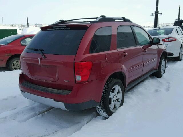 2CKDL73FX66044405 - 2006 PONTIAC TORRENT RED photo 4