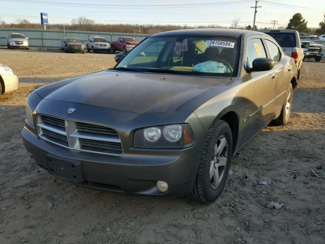 2B3CA3CVXAH186339 - 2010 DODGE CHARGER SX GRAY photo 2