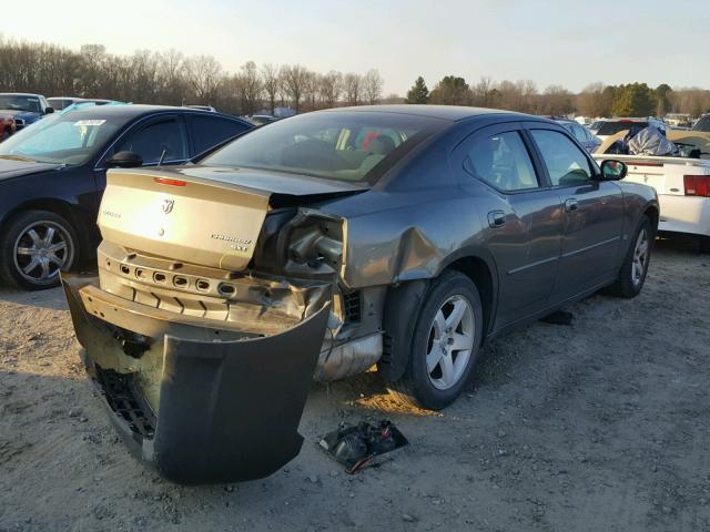 2B3CA3CVXAH186339 - 2010 DODGE CHARGER SX GRAY photo 4