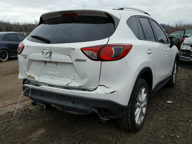 JM3KE4DY0E0302016 - 2014 MAZDA CX-5 GT WHITE photo 4