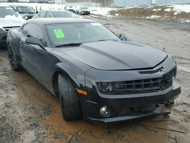 2G1FK1EJ3A9123576 - 2010 CHEVROLET CAMARO SS BLACK photo 1