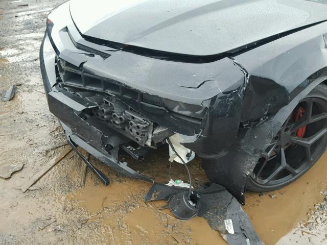 2G1FK1EJ3A9123576 - 2010 CHEVROLET CAMARO SS BLACK photo 9