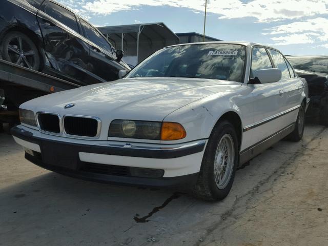 WBAGJ8322VDL42196 - 1997 BMW 740 IL WHITE photo 2