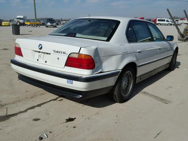 WBAGJ8322VDL42196 - 1997 BMW 740 IL WHITE photo 4