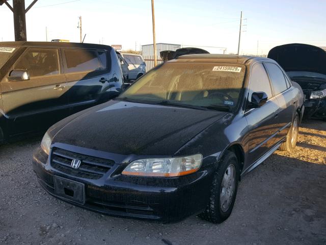 1HGCG165X2A016979 - 2002 HONDA ACCORD EX BLACK photo 2