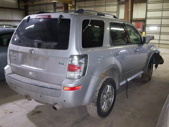 4M2CN9HG3AKJ08228 - 2010 MERCURY MARINER PR SILVER photo 4