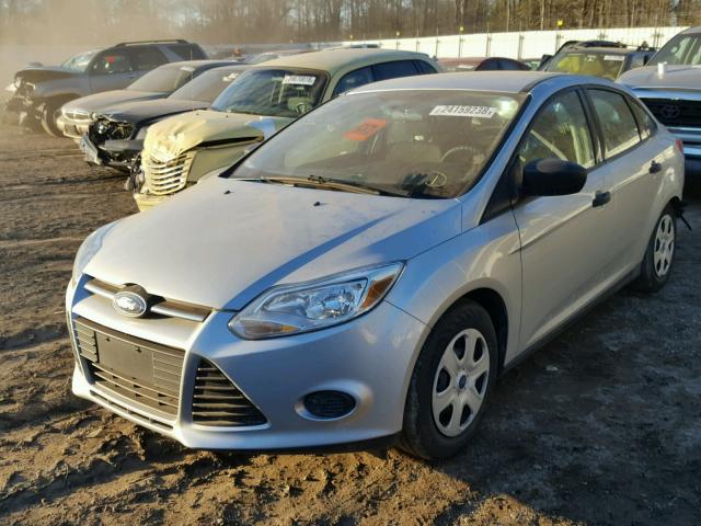 1FADP3E22EL116675 - 2014 FORD FOCUS S SILVER photo 2