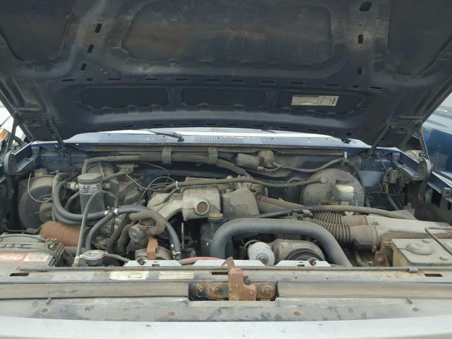 1FTEF15Y0NPA32227 - 1992 FORD F150 BLUE photo 7