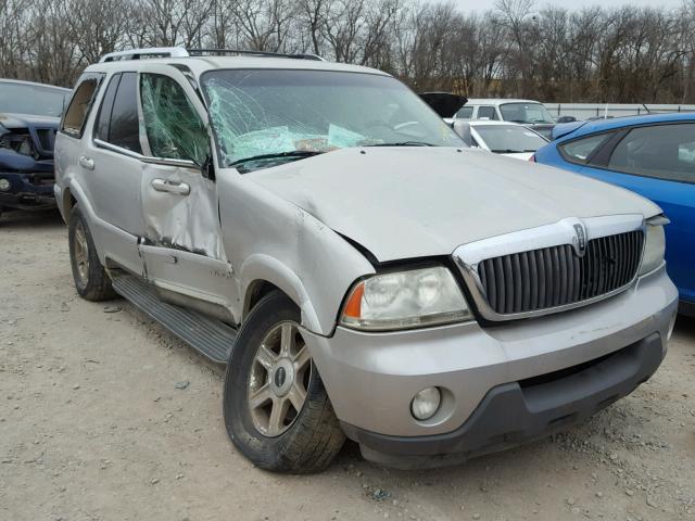 5LMEU68H84ZJ38418 - 2004 LINCOLN AVIATOR SILVER photo 1