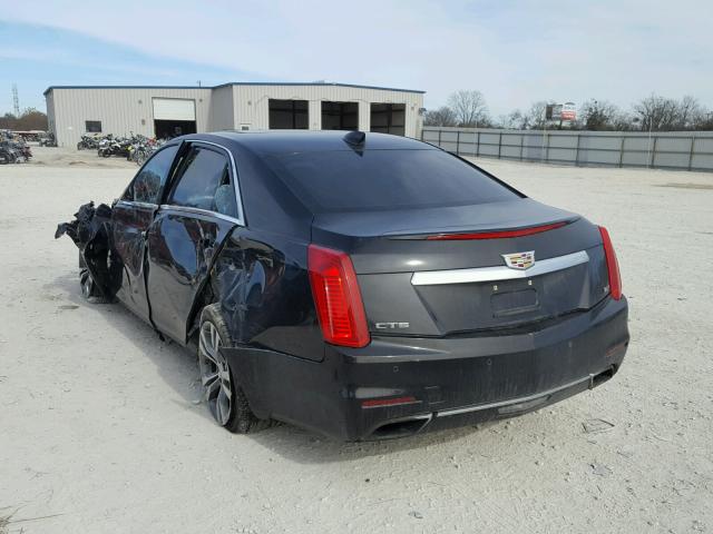 1G6AV5S84F0109871 - 2015 CADILLAC CTS VSPORT BLACK photo 3