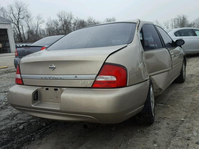 1N4DL01D71C164698 - 2001 NISSAN ALTIMA XE GOLD photo 4