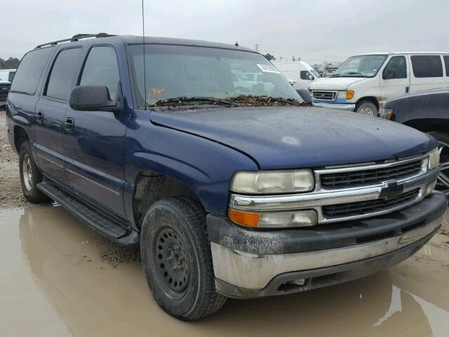 1GNEC16Z92J149598 - 2002 CHEVROLET SUBURBAN C BLUE photo 1