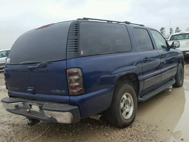 1GNEC16Z92J149598 - 2002 CHEVROLET SUBURBAN C BLUE photo 4