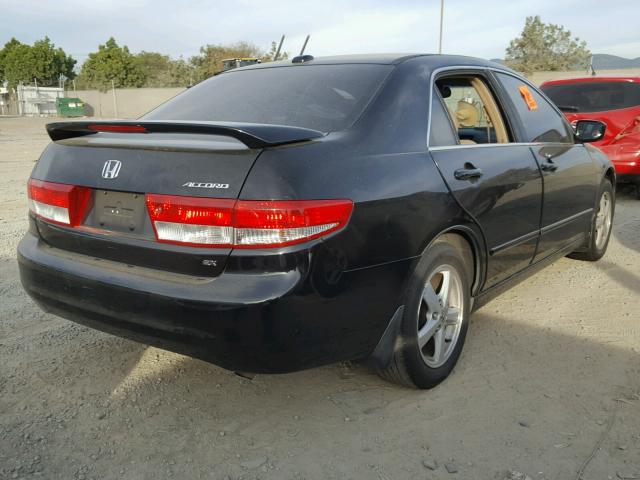 JHMCM56854C008366 - 2004 HONDA ACCORD EX BLACK photo 4