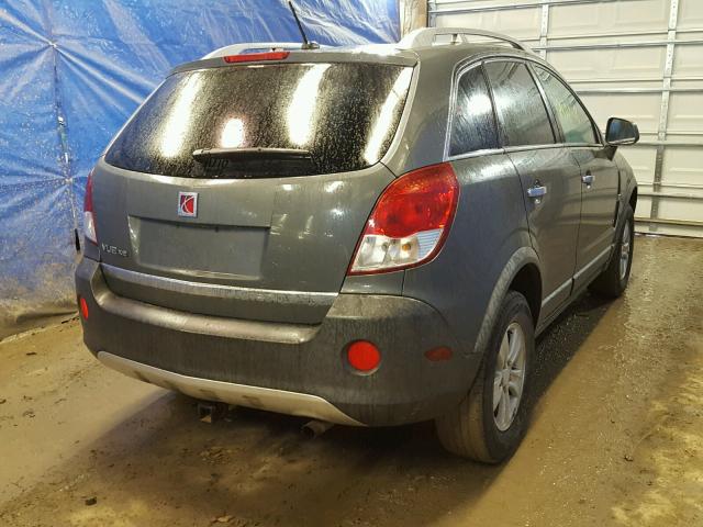 3GSCL33P68S631200 - 2008 SATURN VUE XE GRAY photo 4