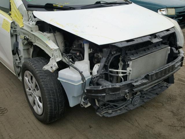 KNADM4A39D6211042 - 2013 KIA RIO LX Սպիտակ լուսանկար 9