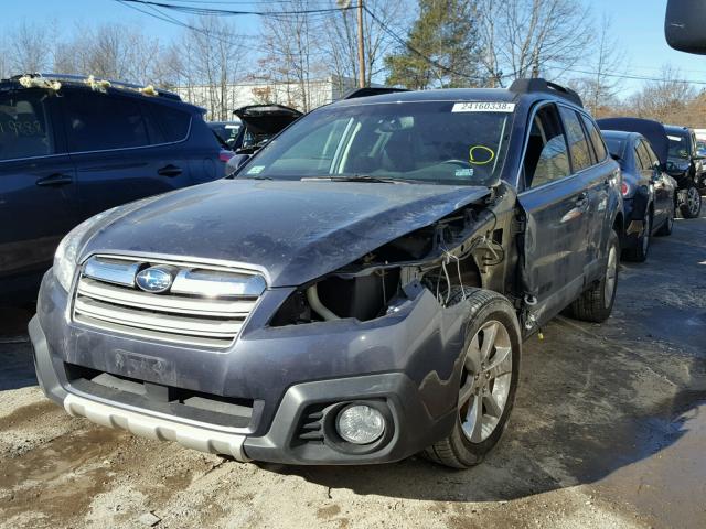 4S4BRBLC0E3313776 - 2014 SUBARU OUTBACK 2. GRAY photo 2