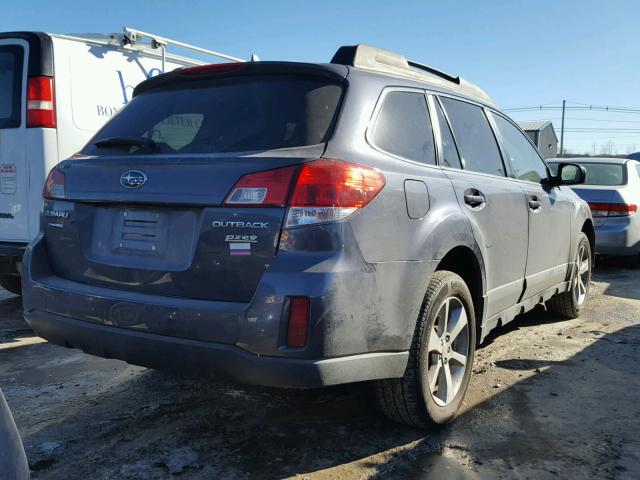 4S4BRBLC0E3313776 - 2014 SUBARU OUTBACK 2. GRAY photo 4