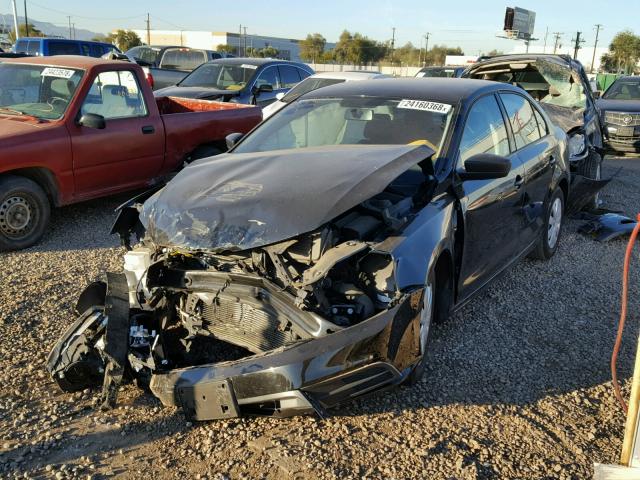 3VW2K7AJ6FM403714 - 2015 VOLKSWAGEN JETTA BASE 黑色 照片 2
