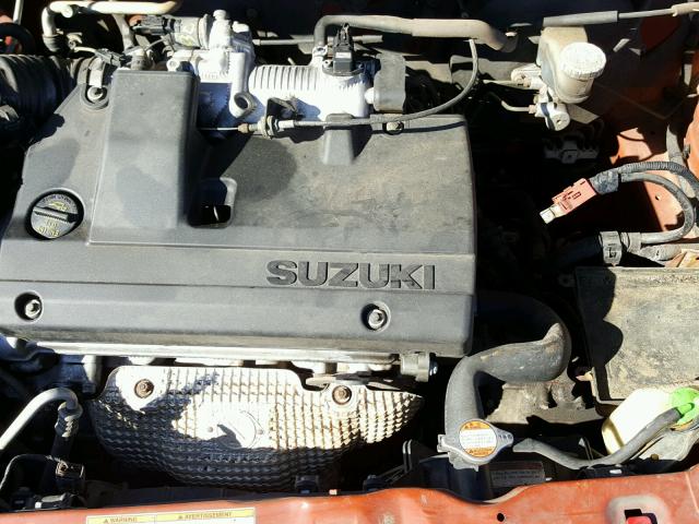 JS2RA41S535162800 - 2003 SUZUKI AERIO S RED photo 7