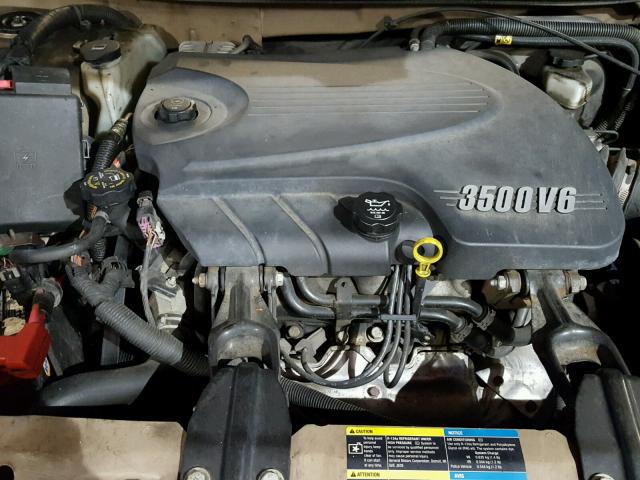 2G1WT58K579118185 - 2007 CHEVROLET IMPALA LT TAN photo 7