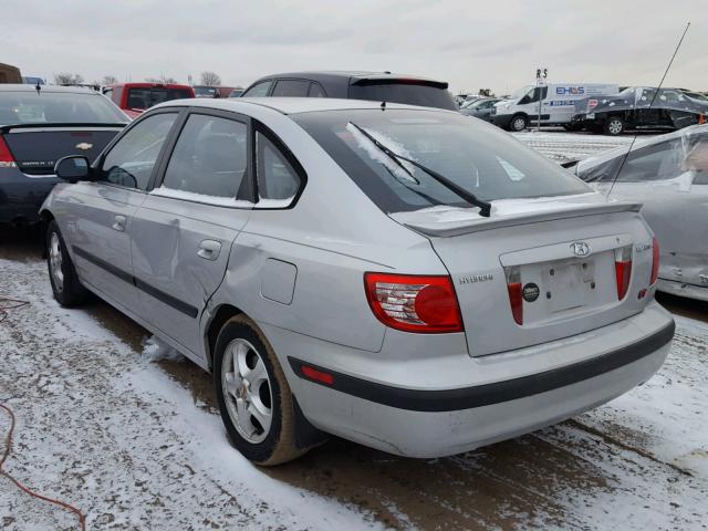 KMHDN56D96U188587 - 2006 HYUNDAI ELANTRA GL SILVER photo 3