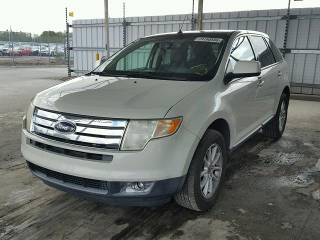 2FMDK39C97BB00533 - 2007 FORD EDGE SEL P CREAM photo 2