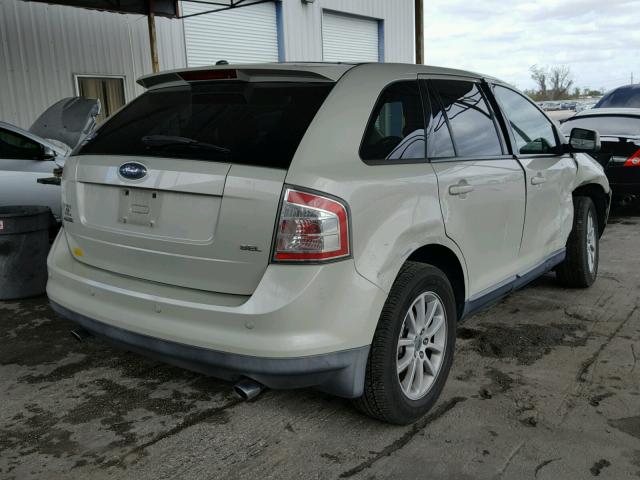 2FMDK39C97BB00533 - 2007 FORD EDGE SEL P CREAM photo 4