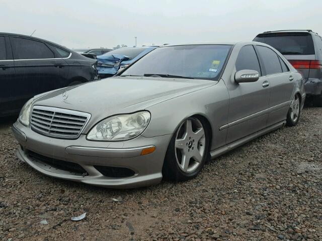 WDBNG75JX3A357453 - 2003 MERCEDES-BENZ S 500 SILVER photo 2