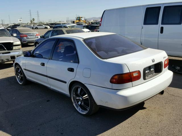 JHMEG865XSS027621 - 1995 HONDA CIVIC LX WHITE photo 3