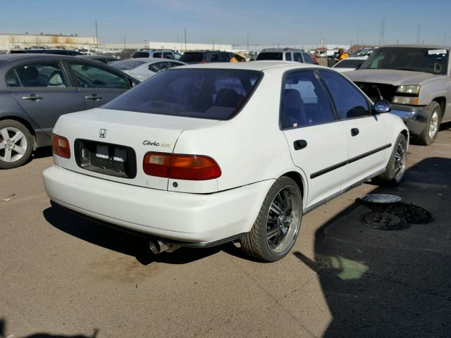 JHMEG865XSS027621 - 1995 HONDA CIVIC LX WHITE photo 4