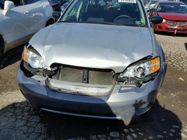 4S4BP61C367340545 - 2006 SUBARU LEGACY OUT SILVER photo 9