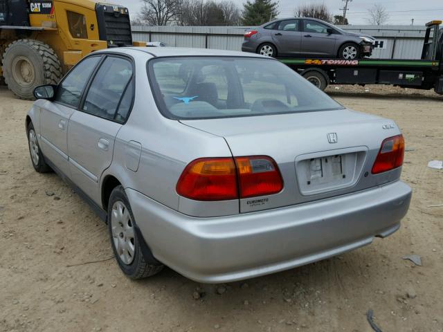 2HGEJ6611XH539322 - 1999 HONDA CIVIC BASE SILVER photo 3